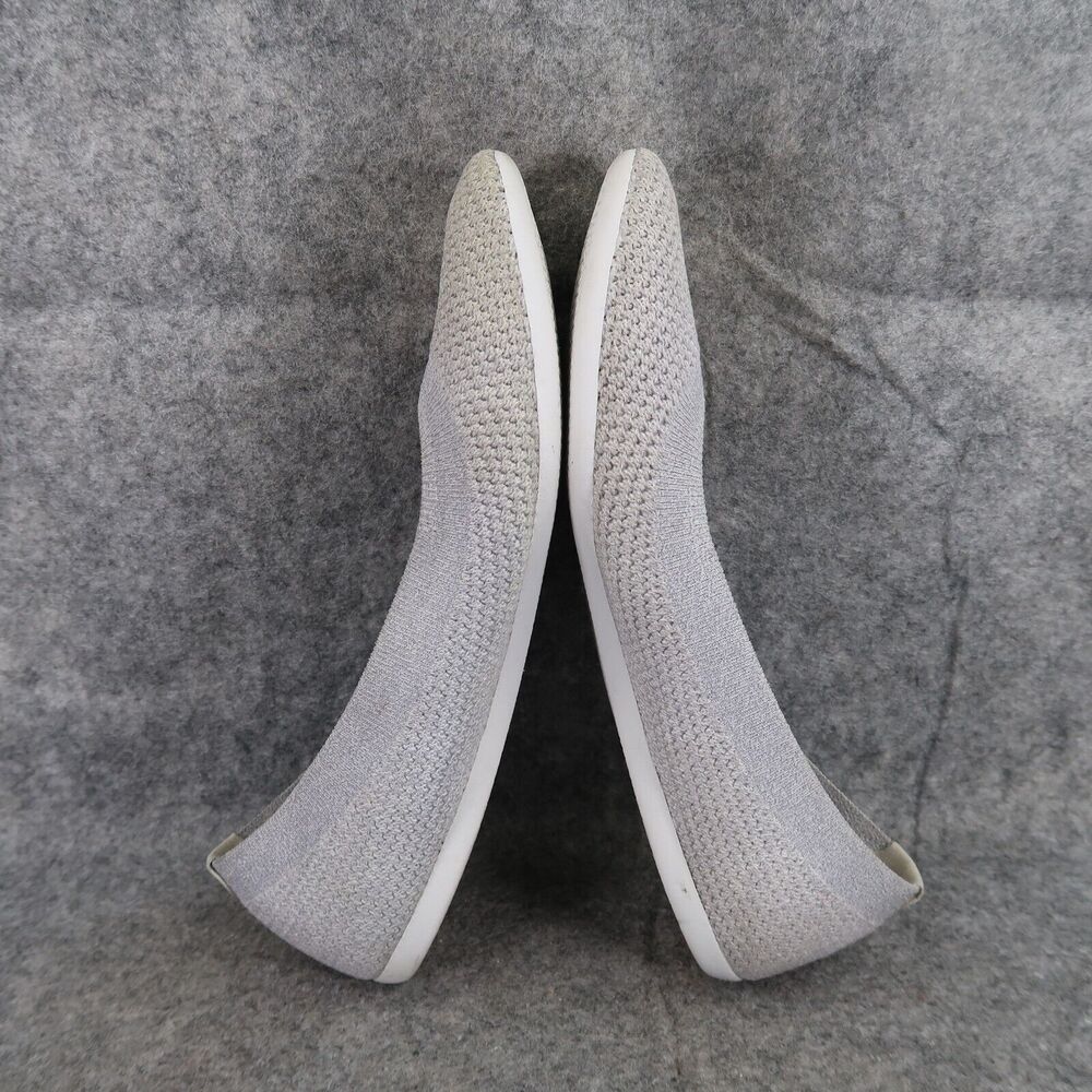 Allbirds Shoes Womens 8 Ballet Flats Tree Breezer Slip On Casual Breathable Grey - Picture 8 of 14